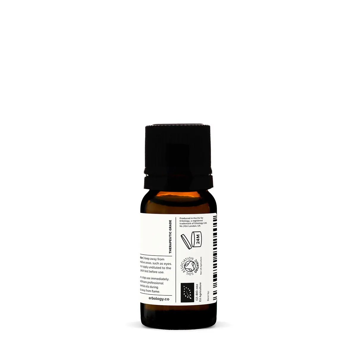 Erbology Red Mandarin Essential Oil 0.34 Fl Oz | Calming & Rejuvenating, Organic, Small Batch - view 2