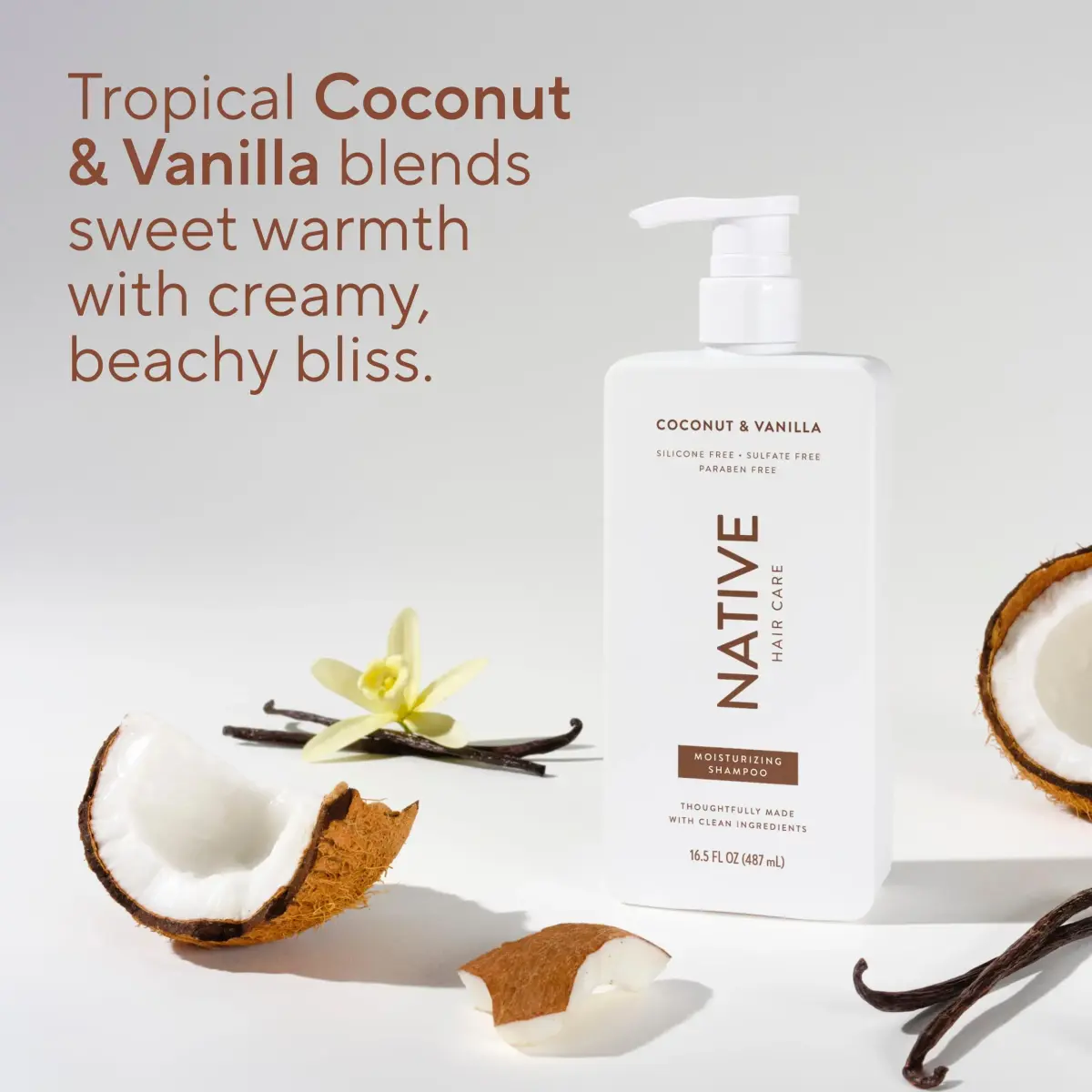 Native Coconut & Vanilla Shampoo and Conditioner Set | 16.5 fl oz (500 ml) Each - view 9