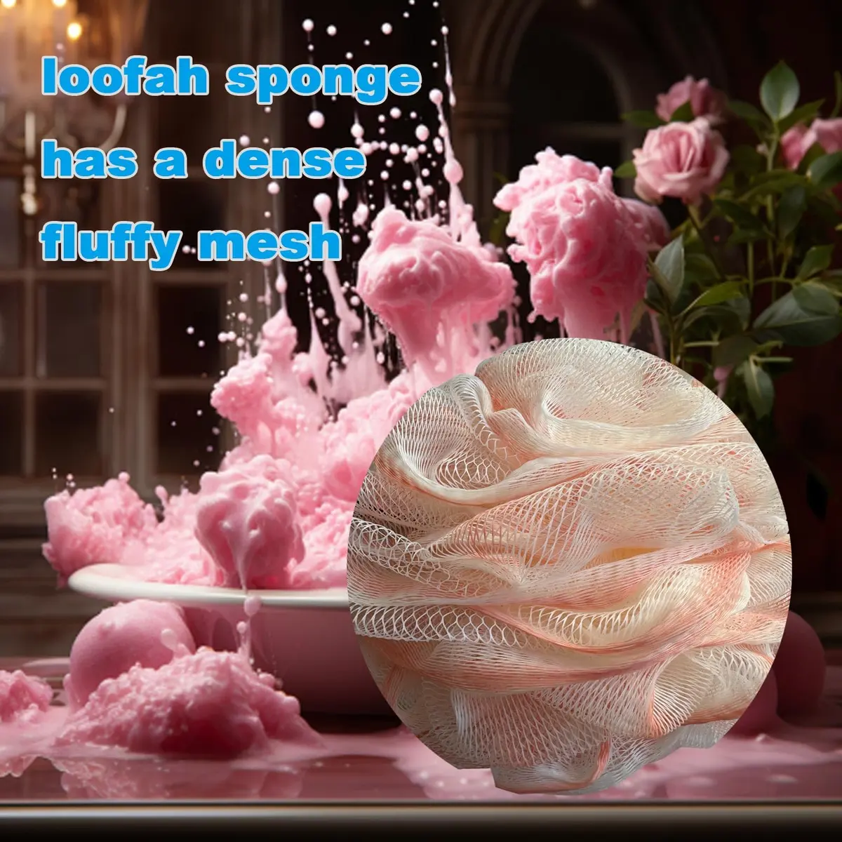 GXBTOPGO Loofah Sponge 50g | Premium Natural Bath Exfoliator for All Skin Types - view 3