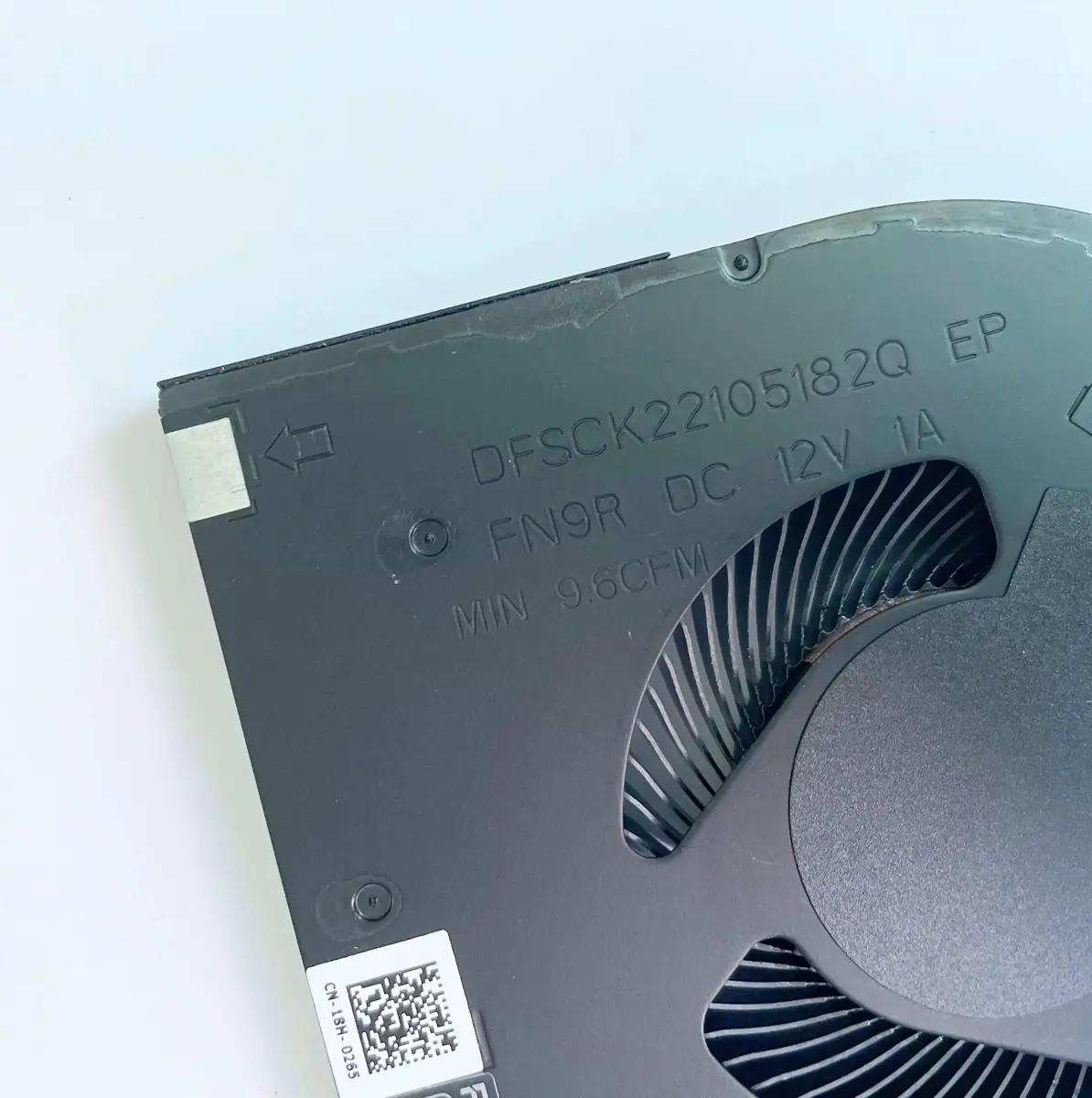 Fleshy Leaf CPU+GPU Cooling Fan Replacement for Dell G15 5510 5511 5515 RTX3060 RTX3050 Series (2-Pack, 9.2/9.6 CFM) - view 8