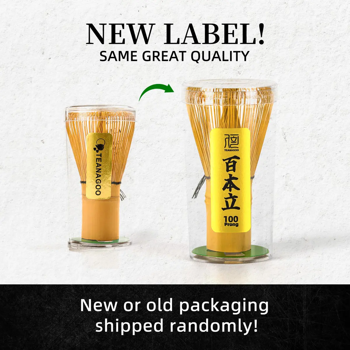 TEANAGOO Matcha Whisk Set, Bamboo Matcha Whisk (Chasen), 4 Pcs | Traditional Starter Matcha Kit with Scoop & Holder - view 7