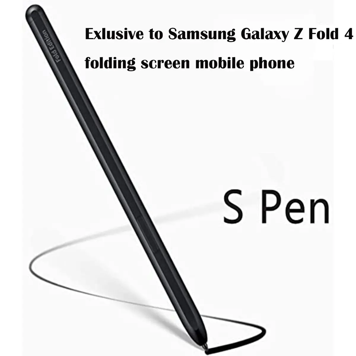 CaoXiong Galaxy Z Fold 4/3/5 S Pen Fold Edition for Samsung Galaxy Z Fold 3/4/5, EJ-PF946BBEGUS, with Replacement Tips/Nibs+Card Pin (Black) | 4096 Pressure Levels - view 3