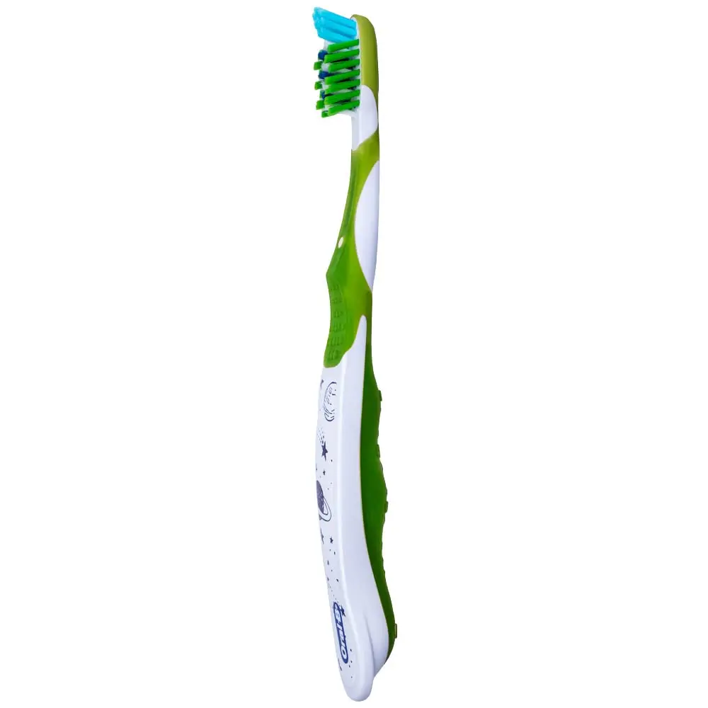 Oral-B Pro-Health Junior CrossAction Galaxy Toothbrush, Ages 6+, Soft - Pack of 6 | Cleans Gaps & Changing Teeth - view 3