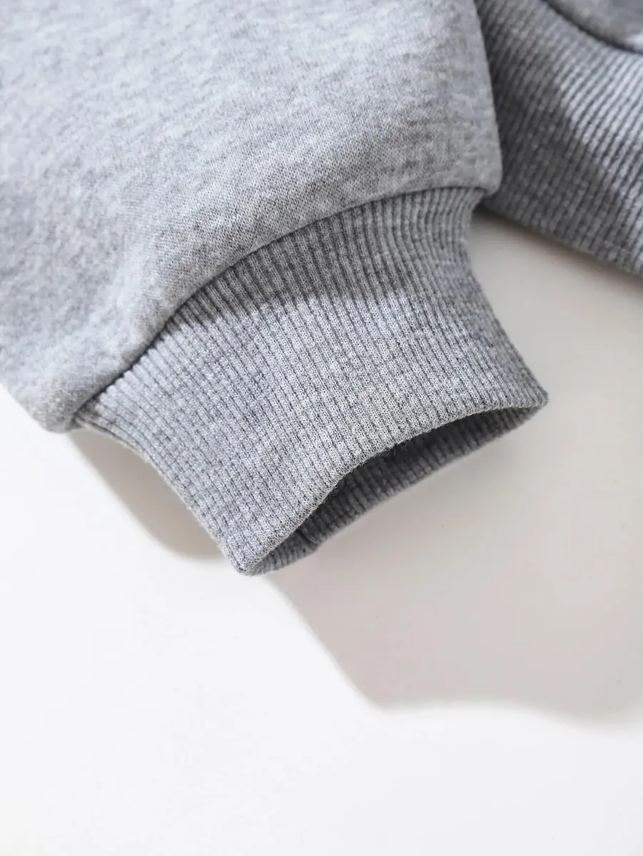 LOFAAC Women Fleece Full Zip Up Cropped Hoodie Sweatshirt 90s Long Sleeve Drawstring Hooded Crop Jacket Top (S,US,Women,Light Grey) | Casual Workout Style - view 8