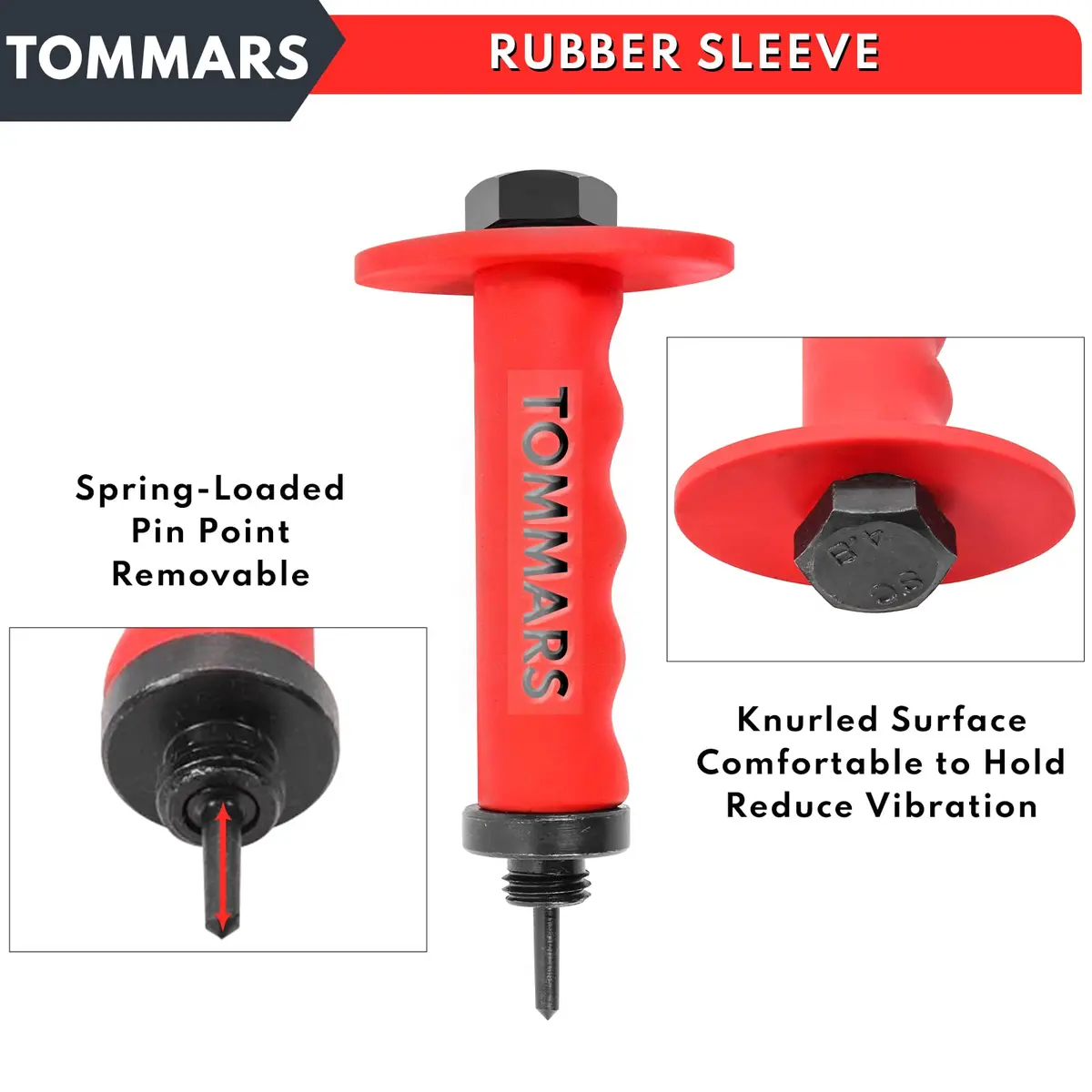 TOMMARS 14-Piece Hollow Punch Set 5-35 mm (3/16 to 1-3/8 Inch) | Heavy Duty Alloy Steel Gasket Cutter Kit - view 4