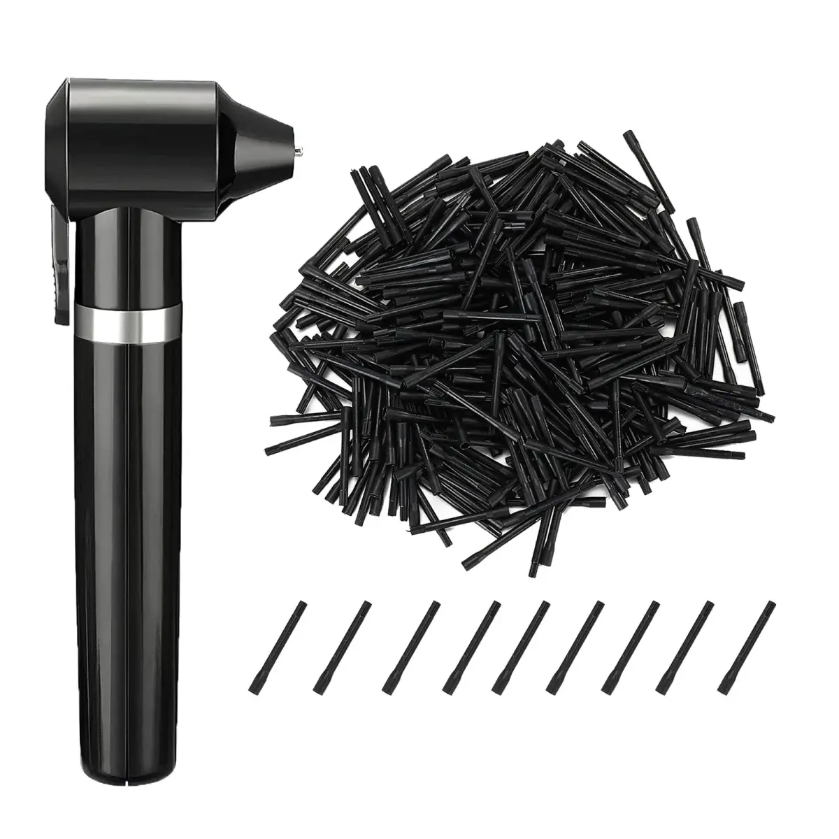 TONBAO Electric Tattoo Ink Mixer Machine Kit with 100 Sticks | Professional Black Agitator for Tattooing & Microblading - main product image