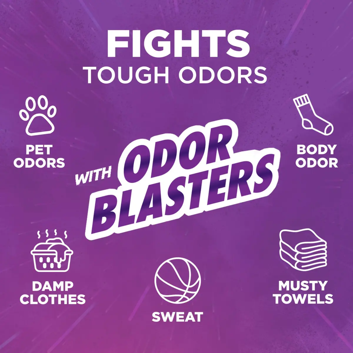 Arm & Hammer Plus OxiClean Odor Blasters Liquid Laundry Detergent Fresh Burst 2850ml (100.5 Fl Oz) | Triple-Power Cleaning - view 6