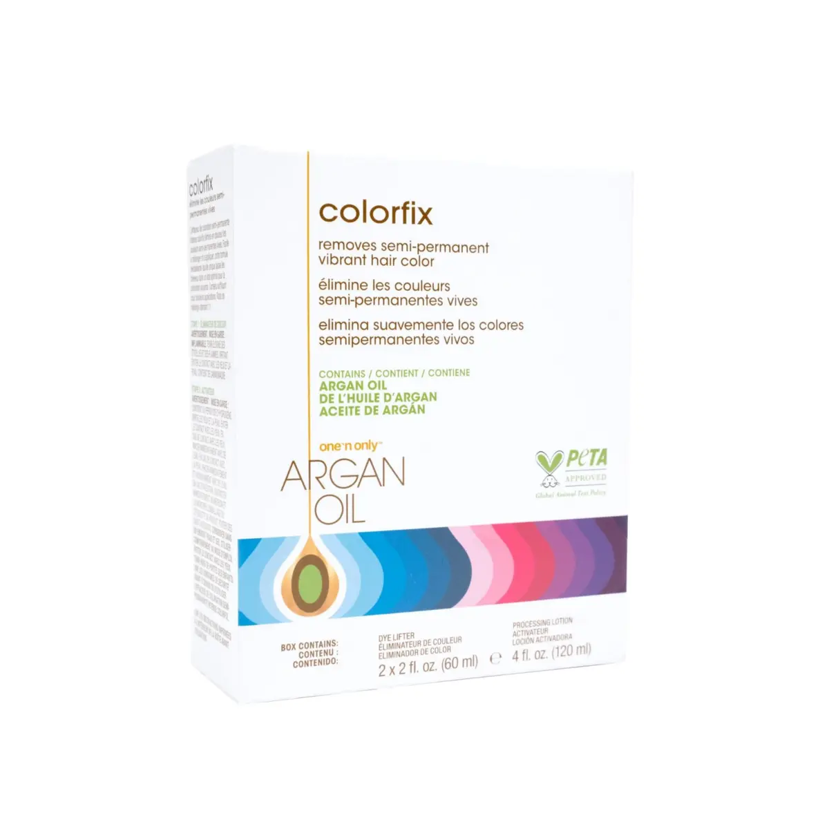 One 'N Only Colorfix Semi Permanent Hair Color Remover Kit 2.67 Oz Pack of 3 | Nourishing Argan Oil for Versatile Color Correction - main product image