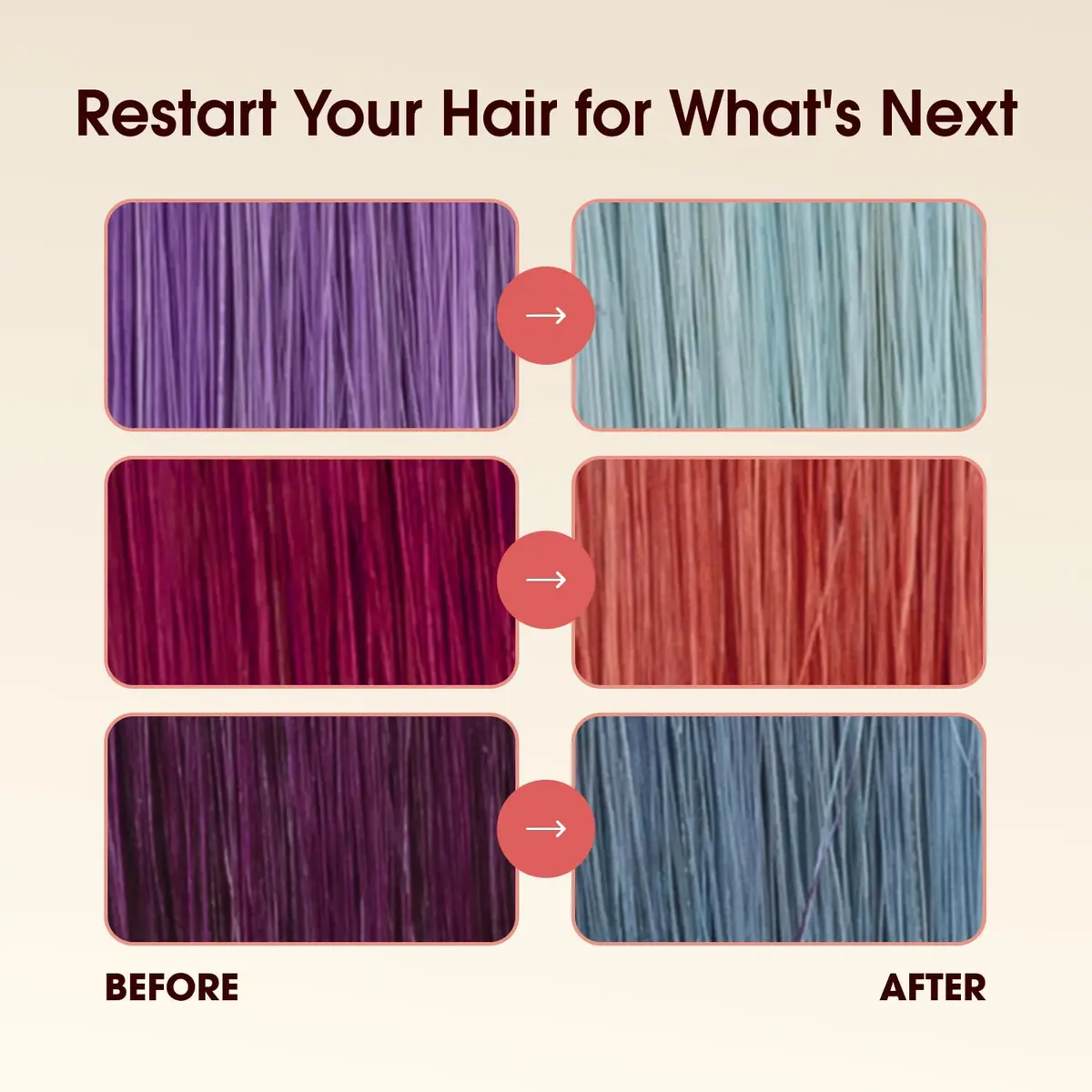 One 'N Only Colorfix Semi Permanent Hair Color Remover Kit 2.67 Oz Pack of 3 | Nourishing Argan Oil for Versatile Color Correction - view 3