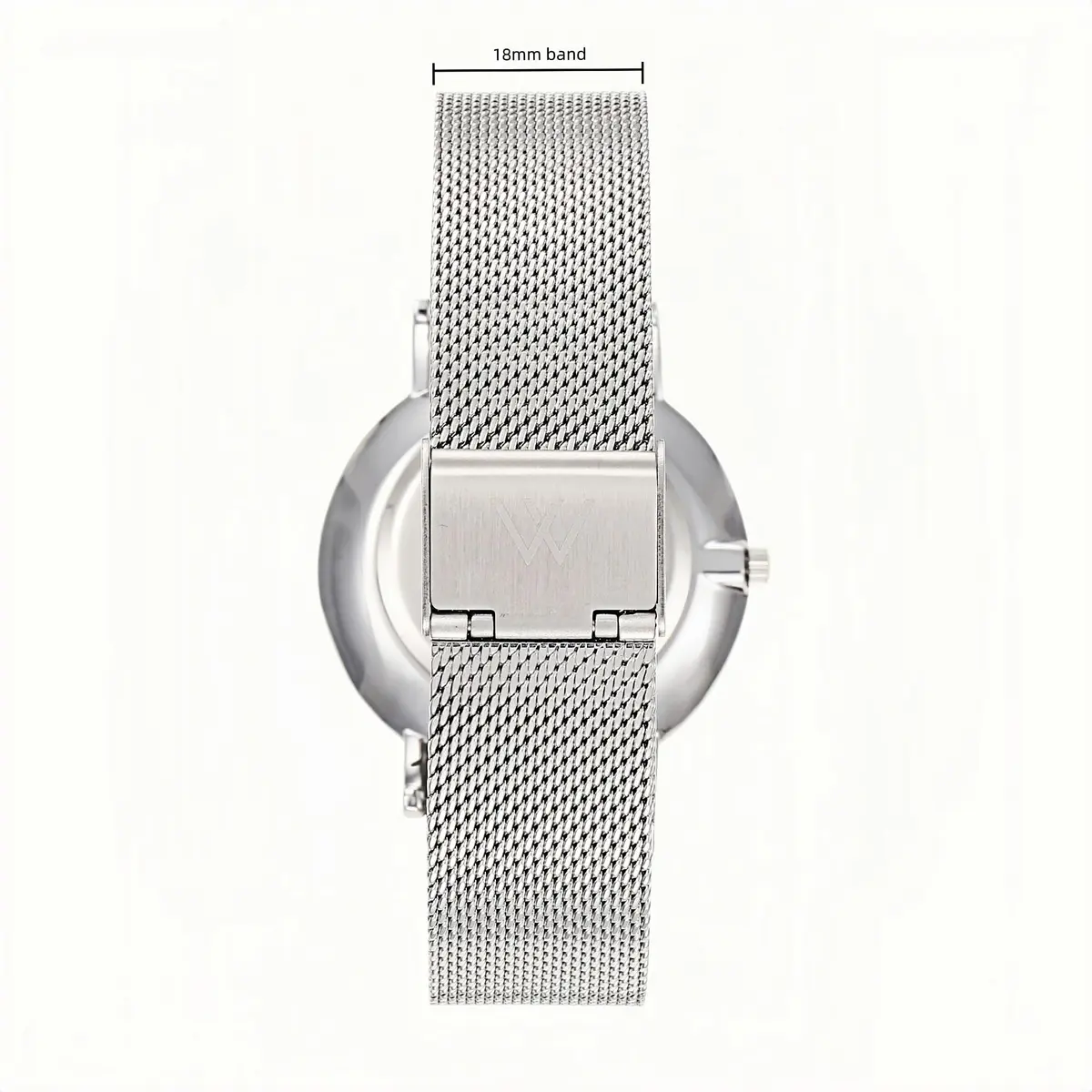 WRISTOLOGY Large face Roman Numerals Women's Watch 38mm | Easy Change Band, Silver - view 3