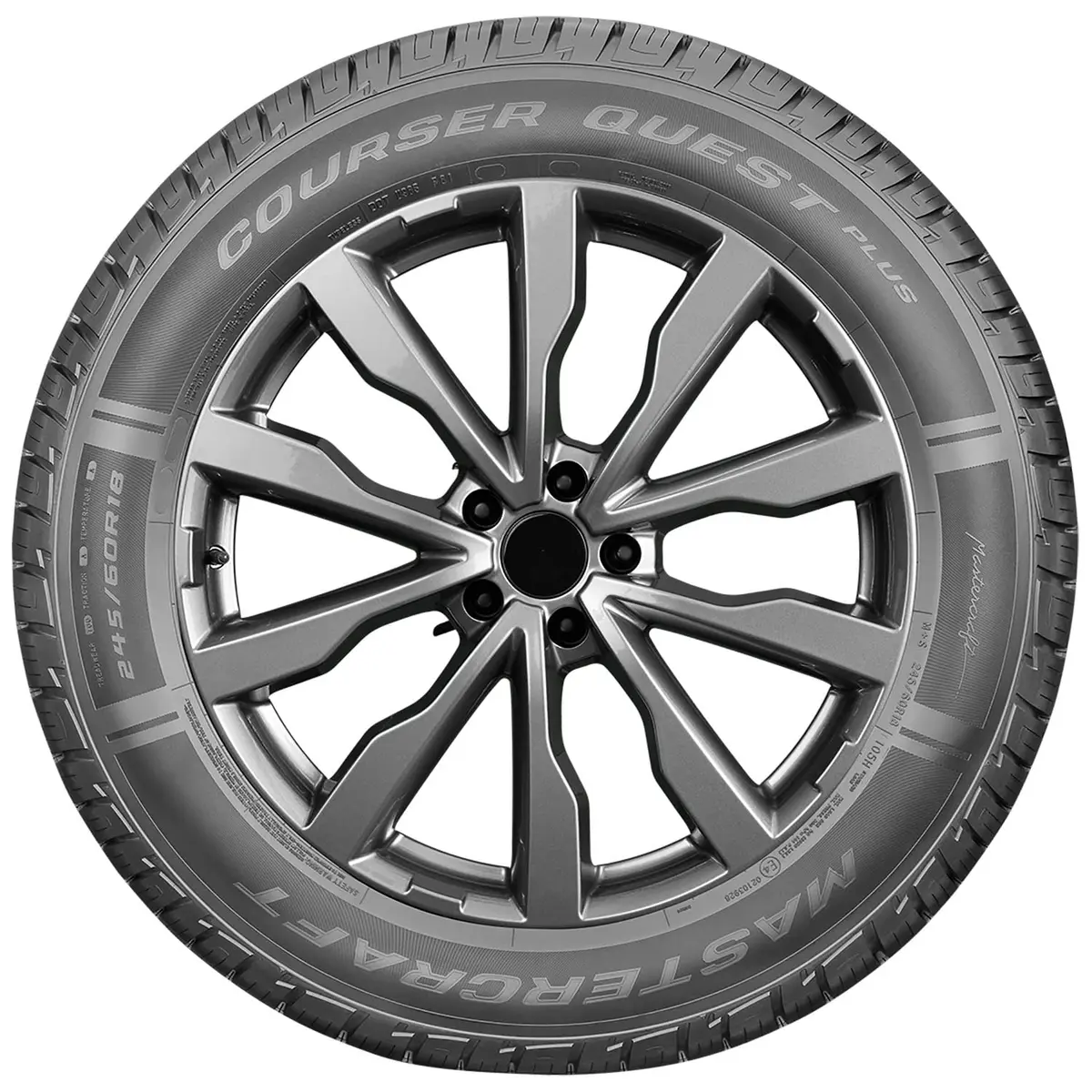 Mastercraft Courser Quest Plus All-Season 255/65R18 SL 111 H Tire | Reliable SUV & Pickup Handling - view 2