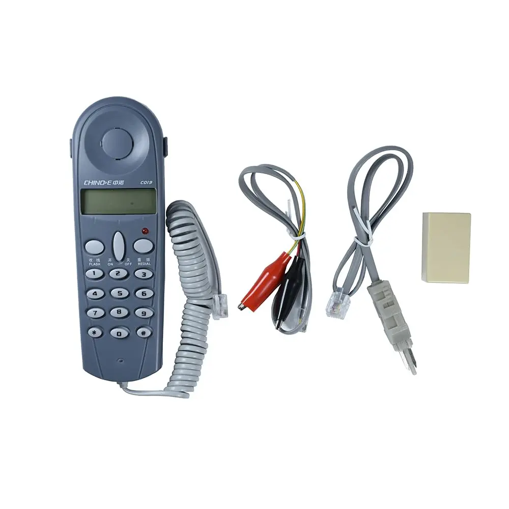 OFCN Telephone Line Network Cable Tester Tool Set with Connectors | Works Without Battery - view 4