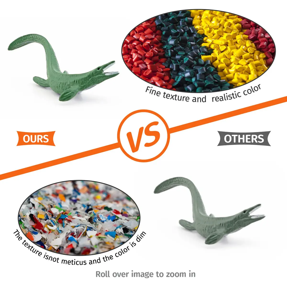 GUFOPONAS 22PCS Prehistoric Sea Creatures Toy Set | 4 Inch Marine Animal Figures for Kids - view 4