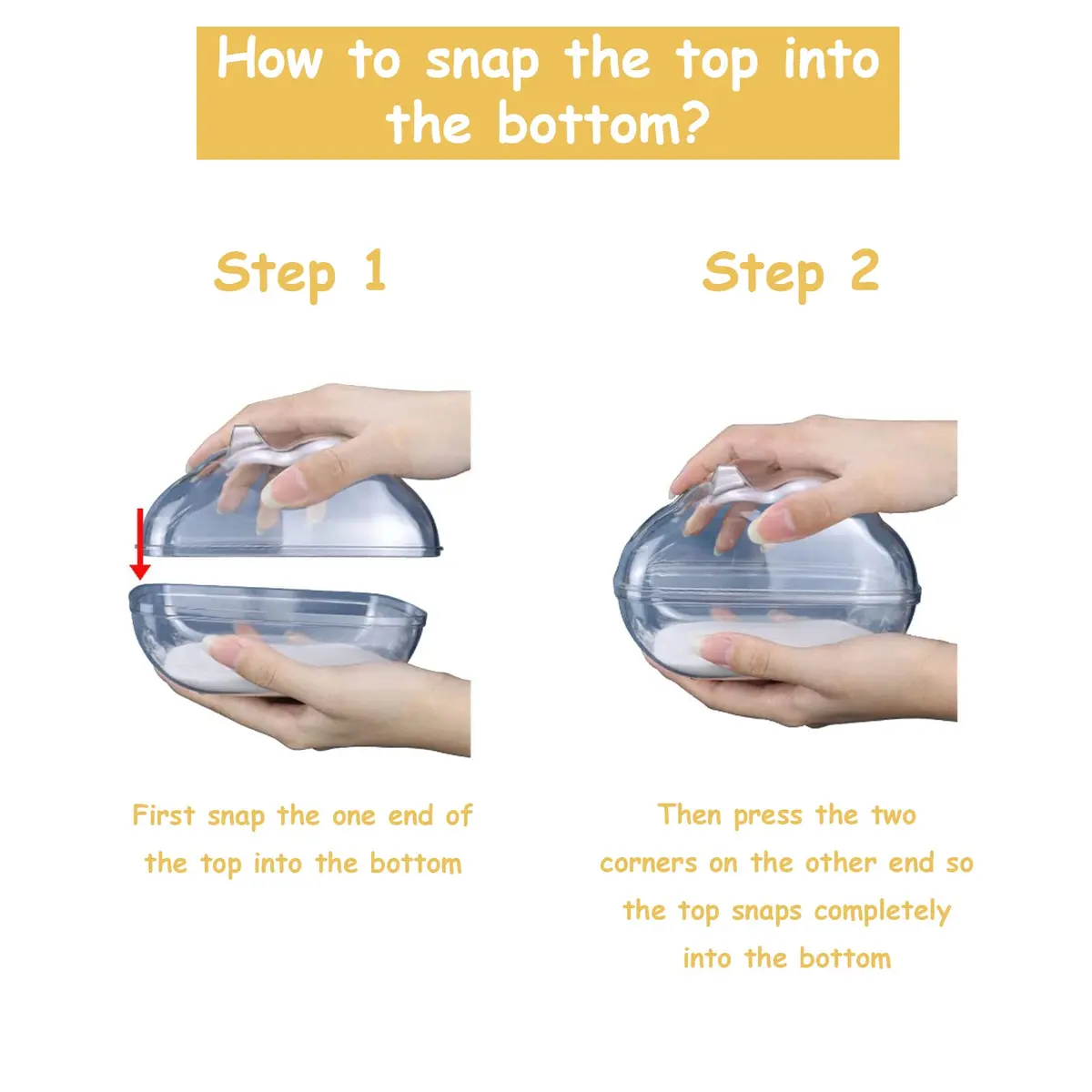 WENRIKO Hamster Sand Bath Container Medium 15cm (5.7in) x 10cm (4.0in) x 10cm (4.0in) | Avoids Sand Spillage - view 5