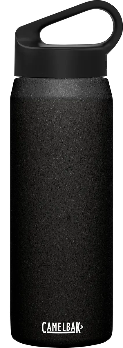 CamelBak Carry Cap Bottle - Vacuum Insulated Stainless Steel - Easy Carry, 25oz, Black - main product image