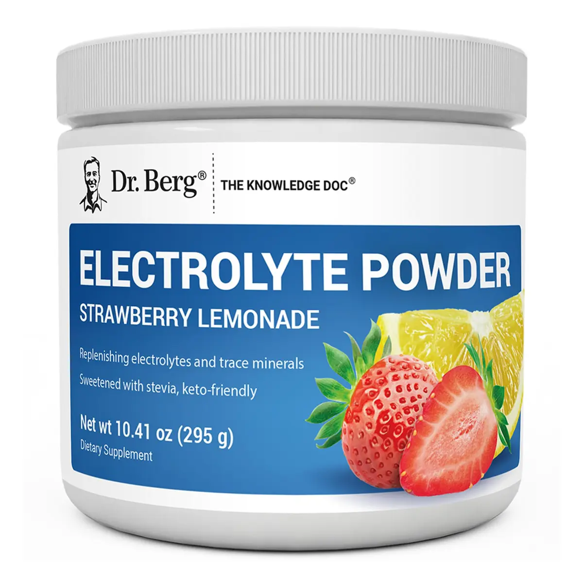 Dr. Berg Zero Sugar Hydration Keto Electrolyte Powder 300g | Supports Ketosis & Hydration - main product image
