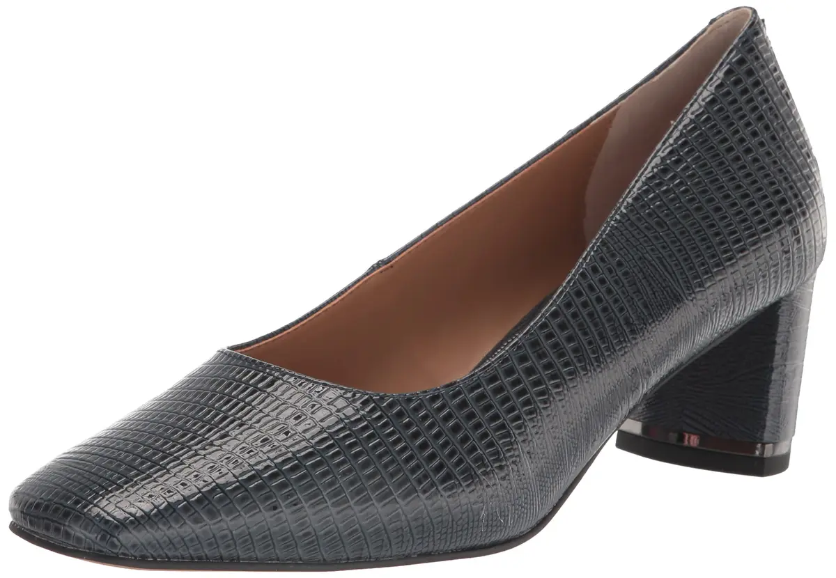 J.Reneé Olivienne Navy Women's Flats 9 Wide | Casual Style with Block Heel (70-120 chars) - main product image