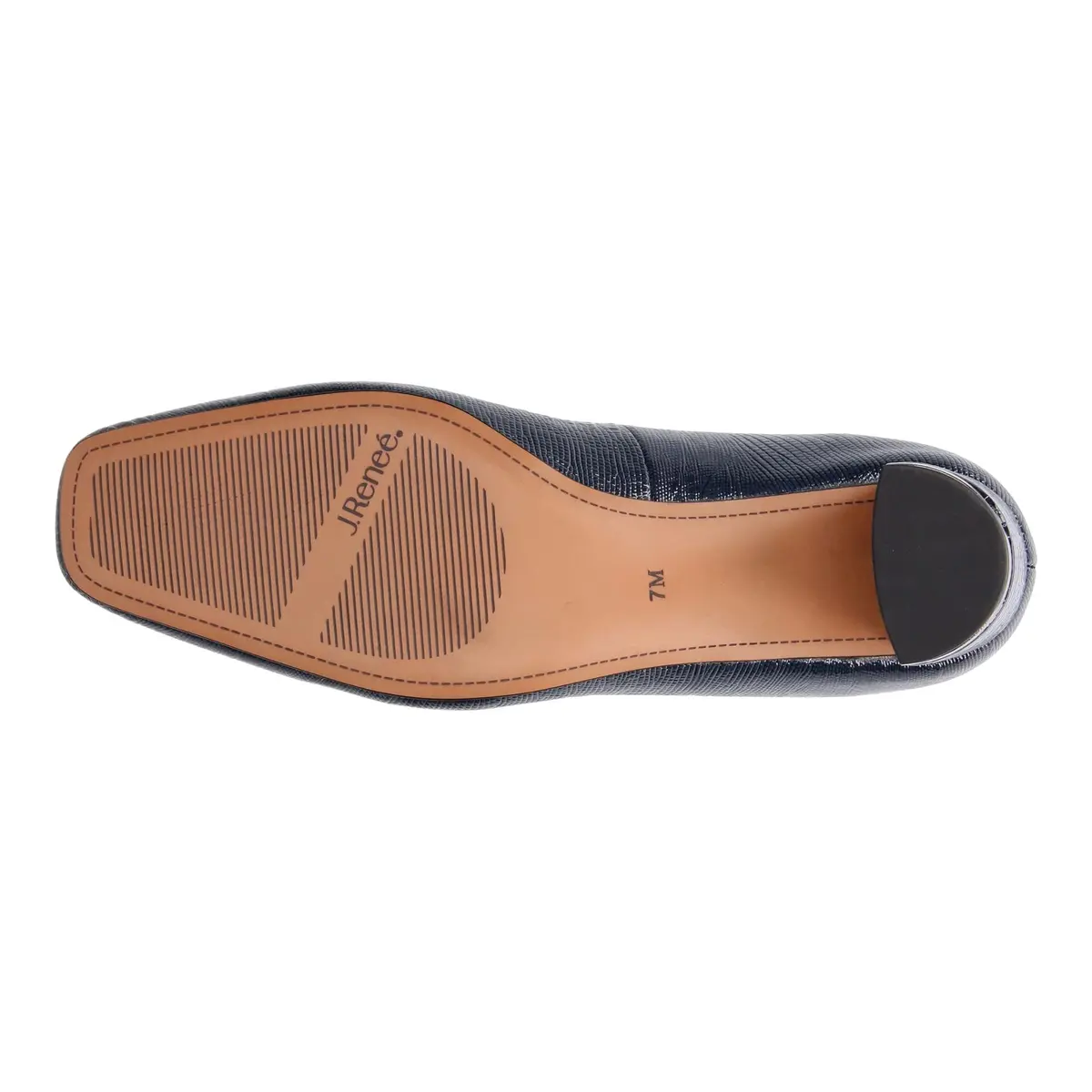 J.Reneé Olivienne Navy Women's Flats 9 Wide | Casual Style with Block Heel (70-120 chars) - view 5