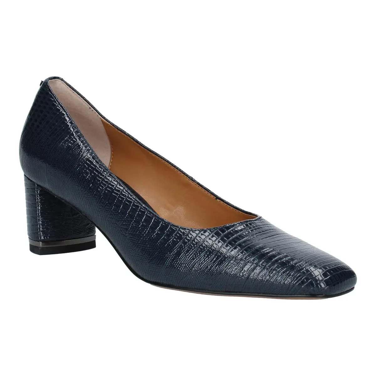 J.Reneé Olivienne Navy Women's Flats 9 Wide | Casual Style with Block Heel (70-120 chars) - view 3
