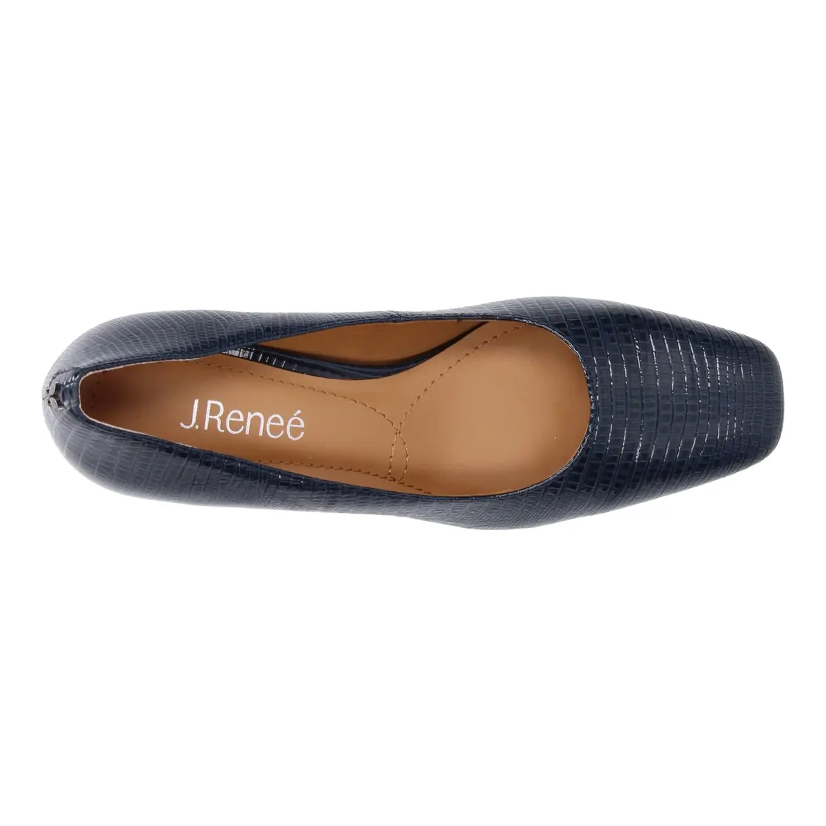 J.Reneé Olivienne Navy Women's Flats 9 Wide | Casual Style with Block Heel (70-120 chars) - view 4