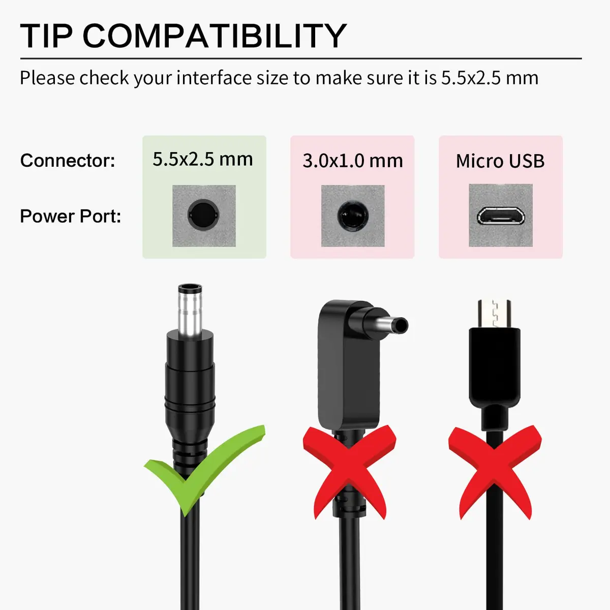 UCANUUP 19V 65W AC Power Adapter for JBL Xtreme 2 | Compatible with JBL Portable Speakers - view 2