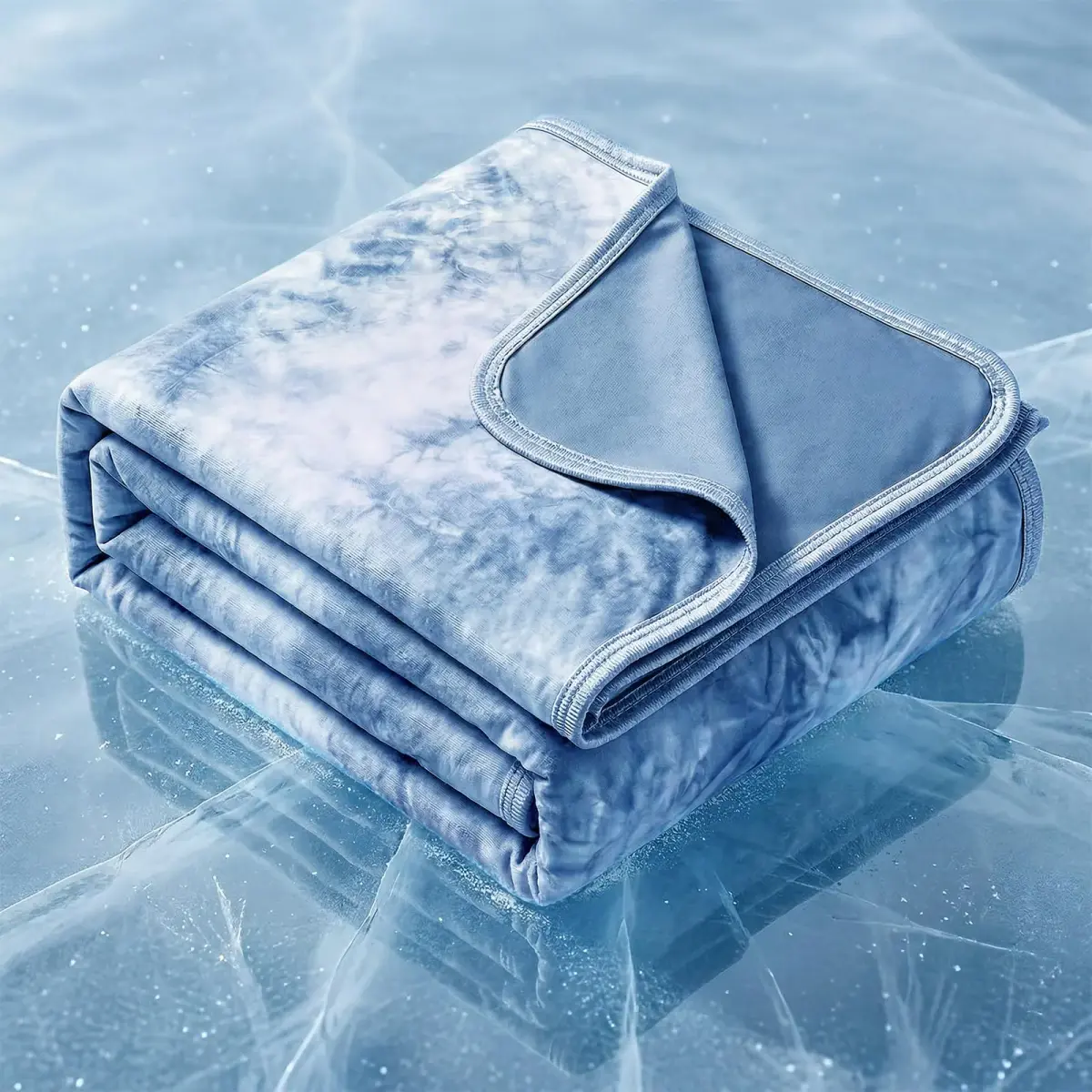 Topcee Cooling Blanket Queen Size 228x228 cm (90"x90") | Breathable Fabric for Hot Sleepers - main product image