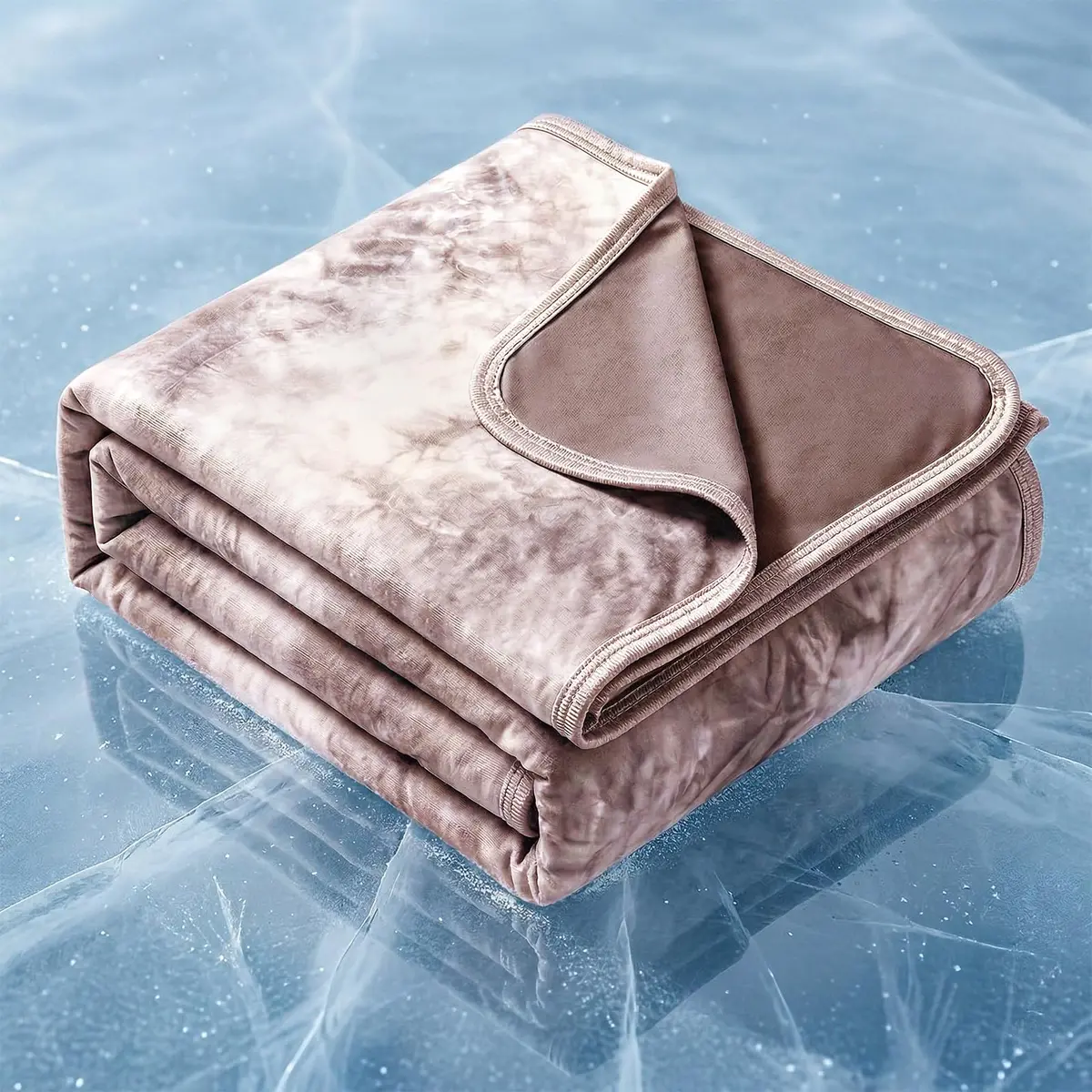 Topcee Cooling Blanket Queen Size 228x228 cm (90"x90") | Breathable & Lightweight for Hot Sleepers - main product image