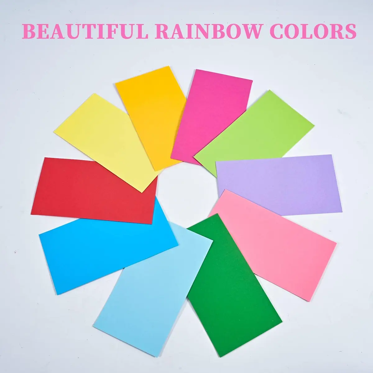 Swesara Small Envelopes 2.25 x 3.5 Inch (100-Pack) | Colorful Mini Envelopes for Seeds, Cash, Coins - view 2