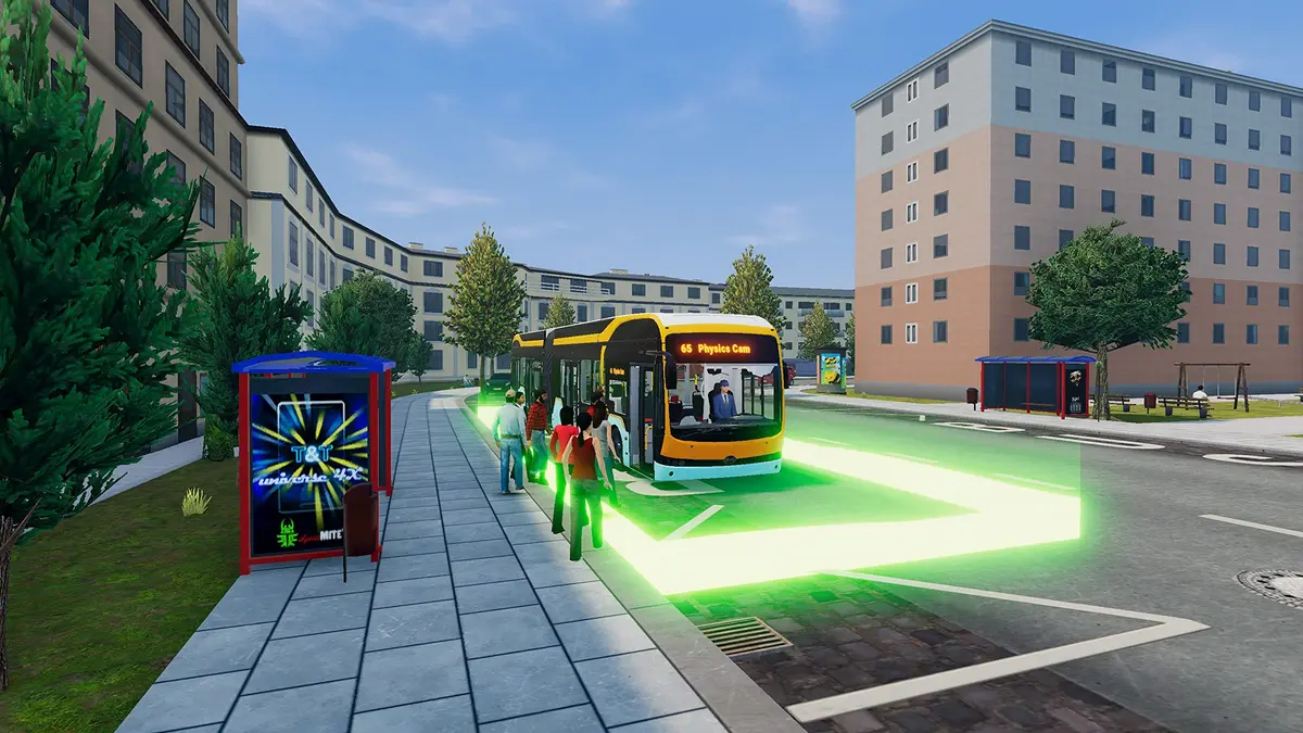 Astragon Bus Simulator City Ride for Nintendo Switch | 10 Licensed Buses, Realistic Cities, Route & Fleet Management - view 5