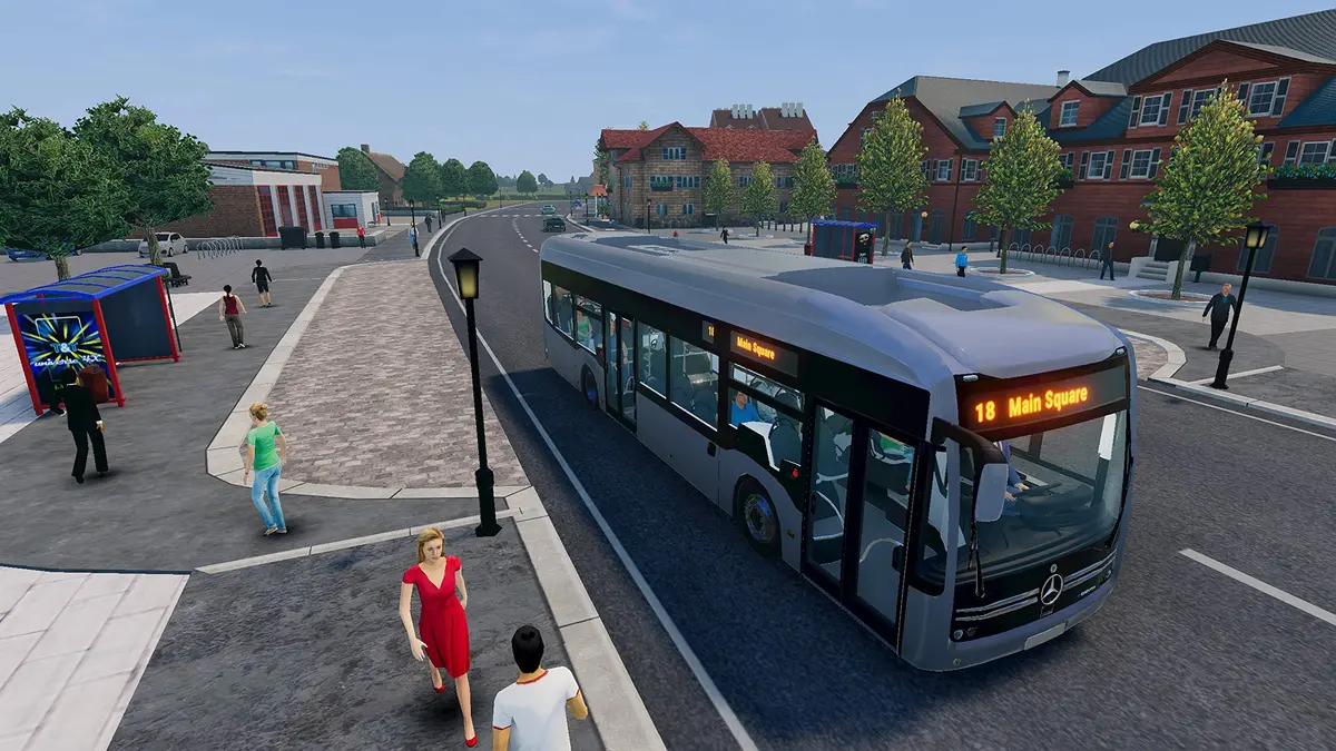 Astragon Bus Simulator City Ride for Nintendo Switch | 10 Licensed Buses, Realistic Cities, Route & Fleet Management - view 7