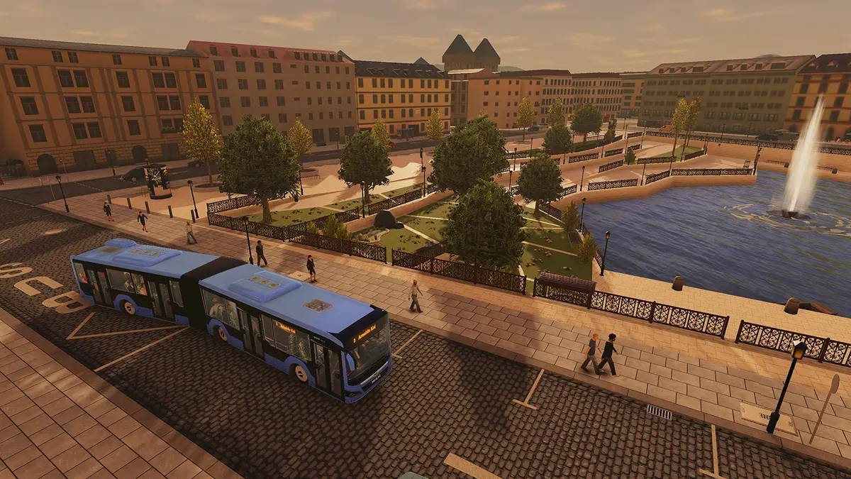 Astragon Bus Simulator City Ride for Nintendo Switch | 10 Licensed Buses, Realistic Cities, Route & Fleet Management - view 8