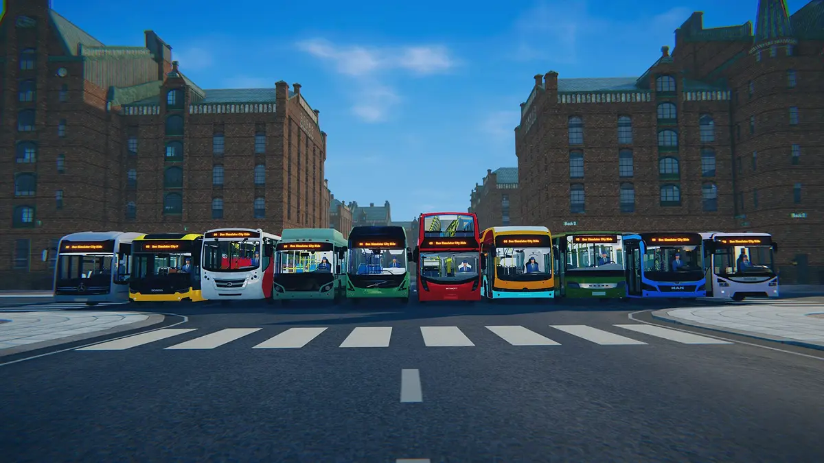 Astragon Bus Simulator City Ride for Nintendo Switch | 10 Licensed Buses, Realistic Cities, Route & Fleet Management - view 2