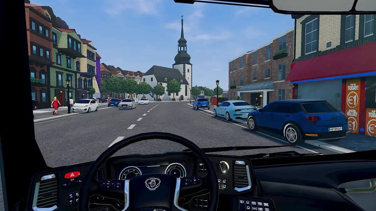 Astragon Bus Simulator City Ride for Nintendo Switch | 10 Licensed Buses, Realistic Cities, Route & Fleet Management - view 3