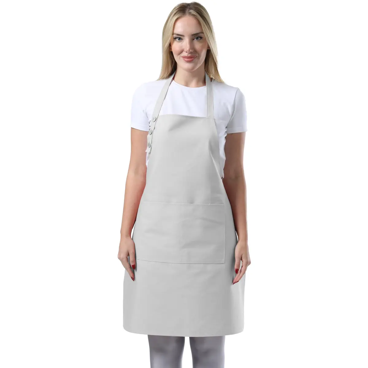 TOSHE Kitchen Apron for Women & Men Waterdrop Resistant, Adjustable Button | Water-Resistant, Adjustable Fit - main product image