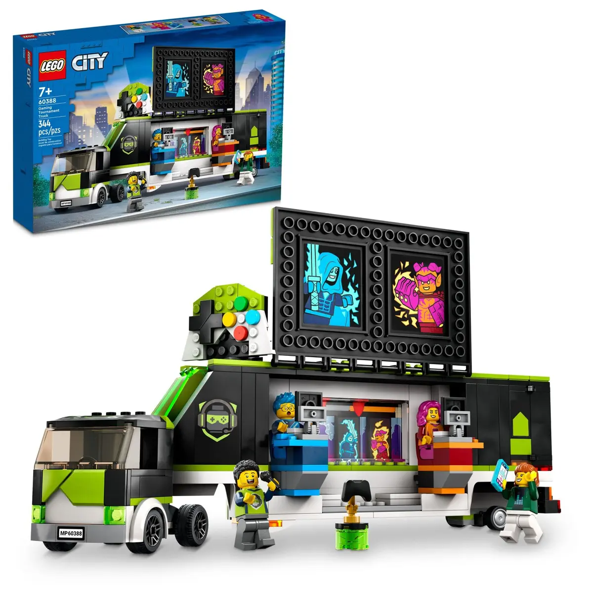 LEGO City Gaming Tournament Truck 60388 | Esports Vehicle Toy Set for Kids 7+ - main product image