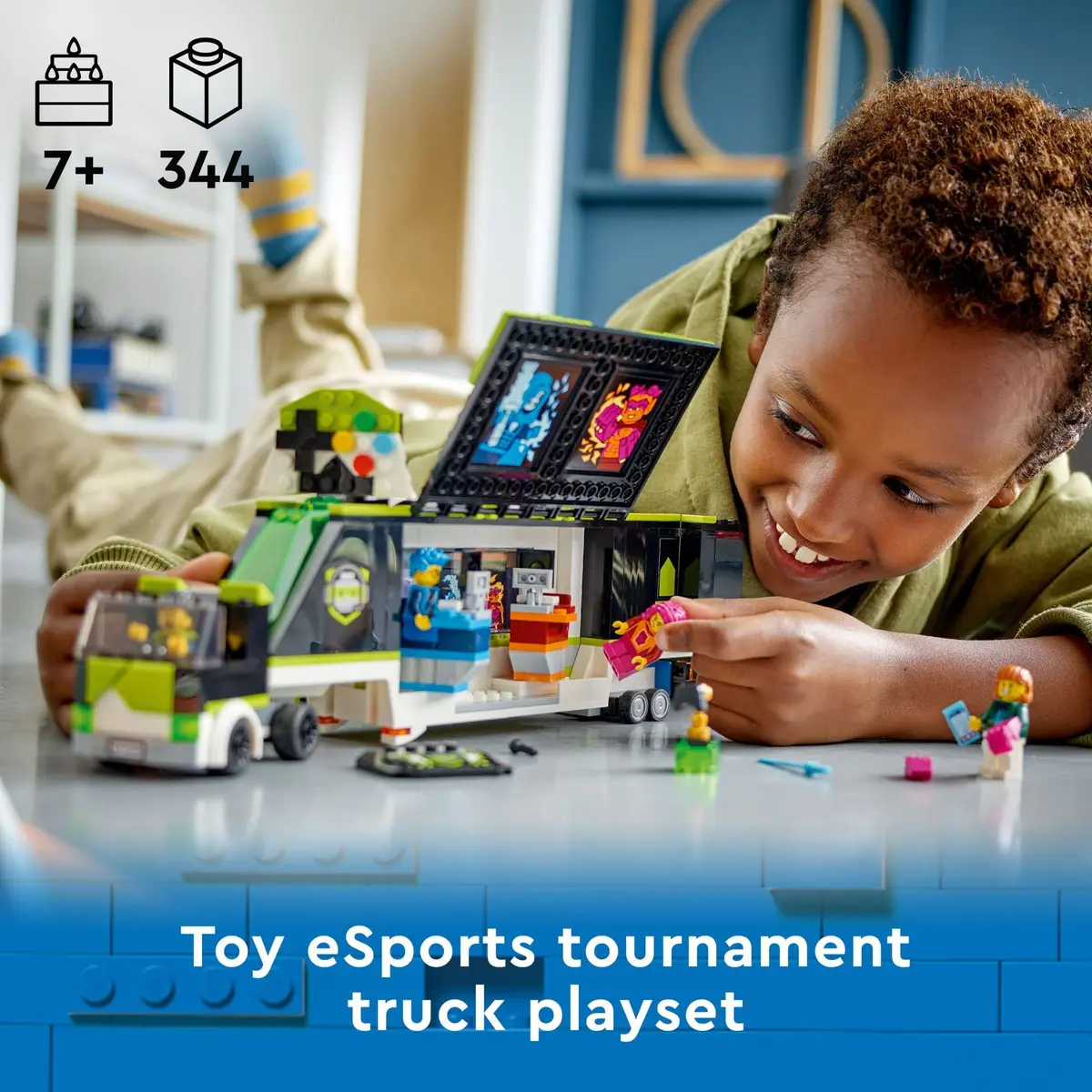 LEGO City Gaming Tournament Truck 60388 | Esports Vehicle Toy Set for Kids 7+ - view 2