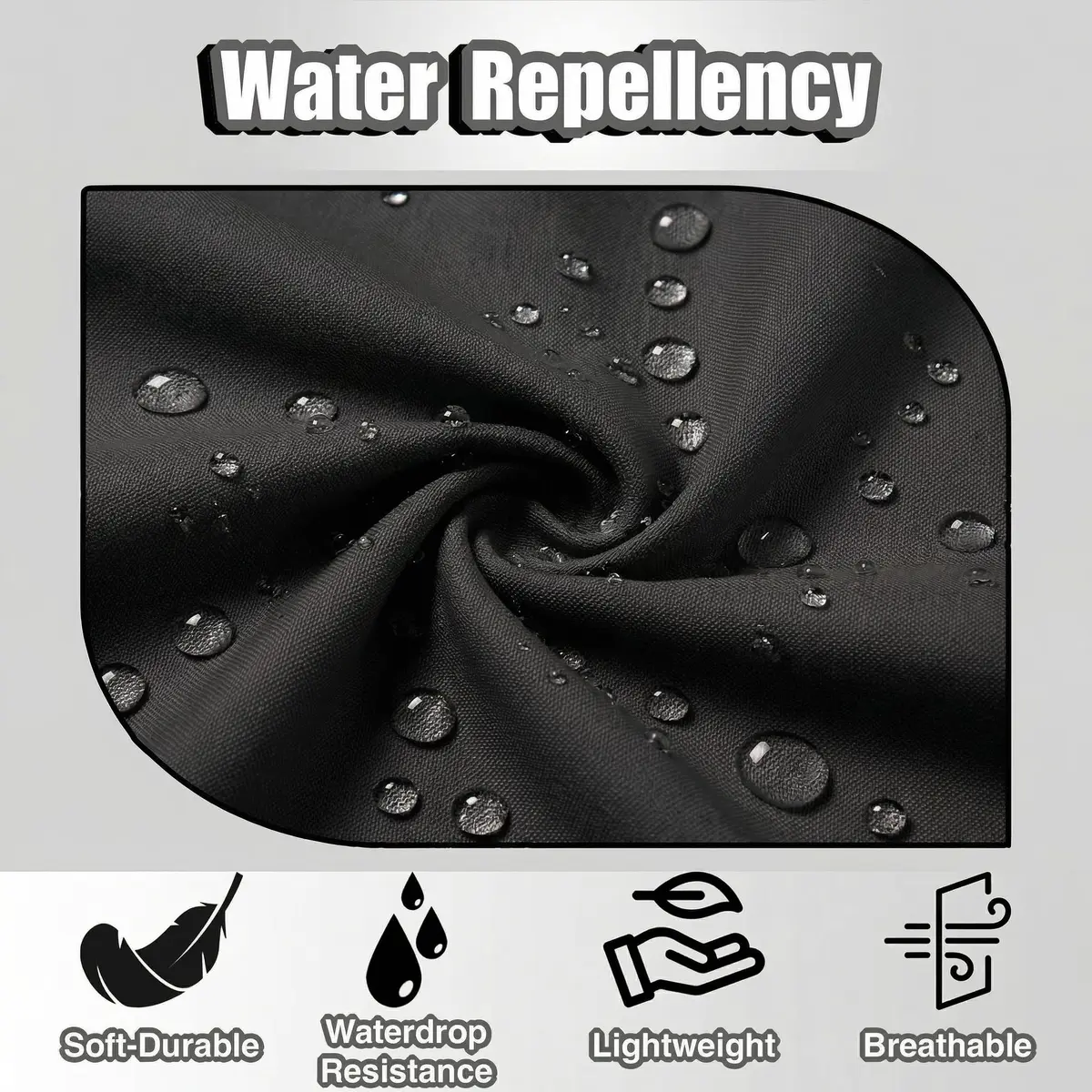TOSHE Kitchen Apron for Women & Men Waterdrop Resistant, Adjustable Button | Water-Resistant, Adjustable Fit - view 4