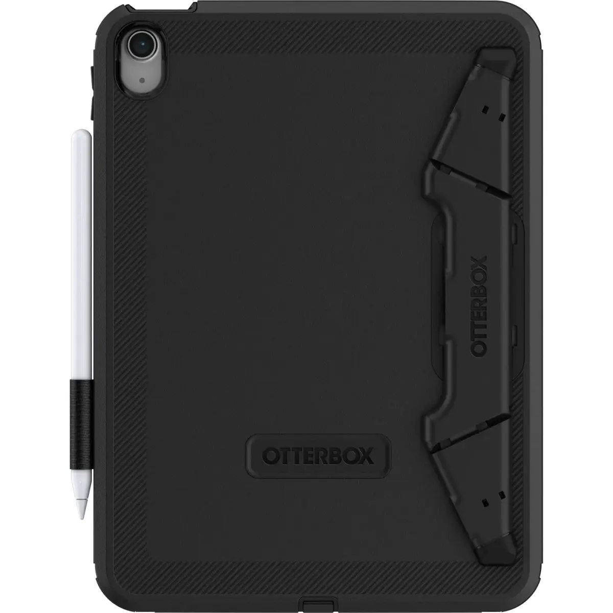 OtterBox Defender Case for iPad 10th Gen (10.9-inch) with Stand & Pencil Holder | Black - view 2