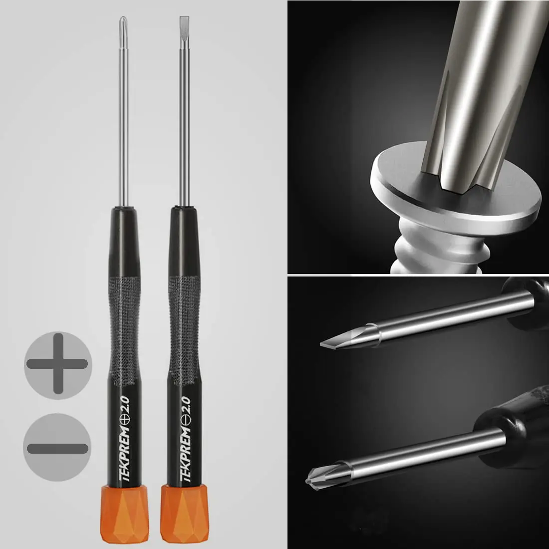TEKPREM Magnetic Eyeglass Repair Tool Kit with 15 Screws & 10 Nose Pads | Comprehensive Fix for Glasses & Sunglasses - view 6