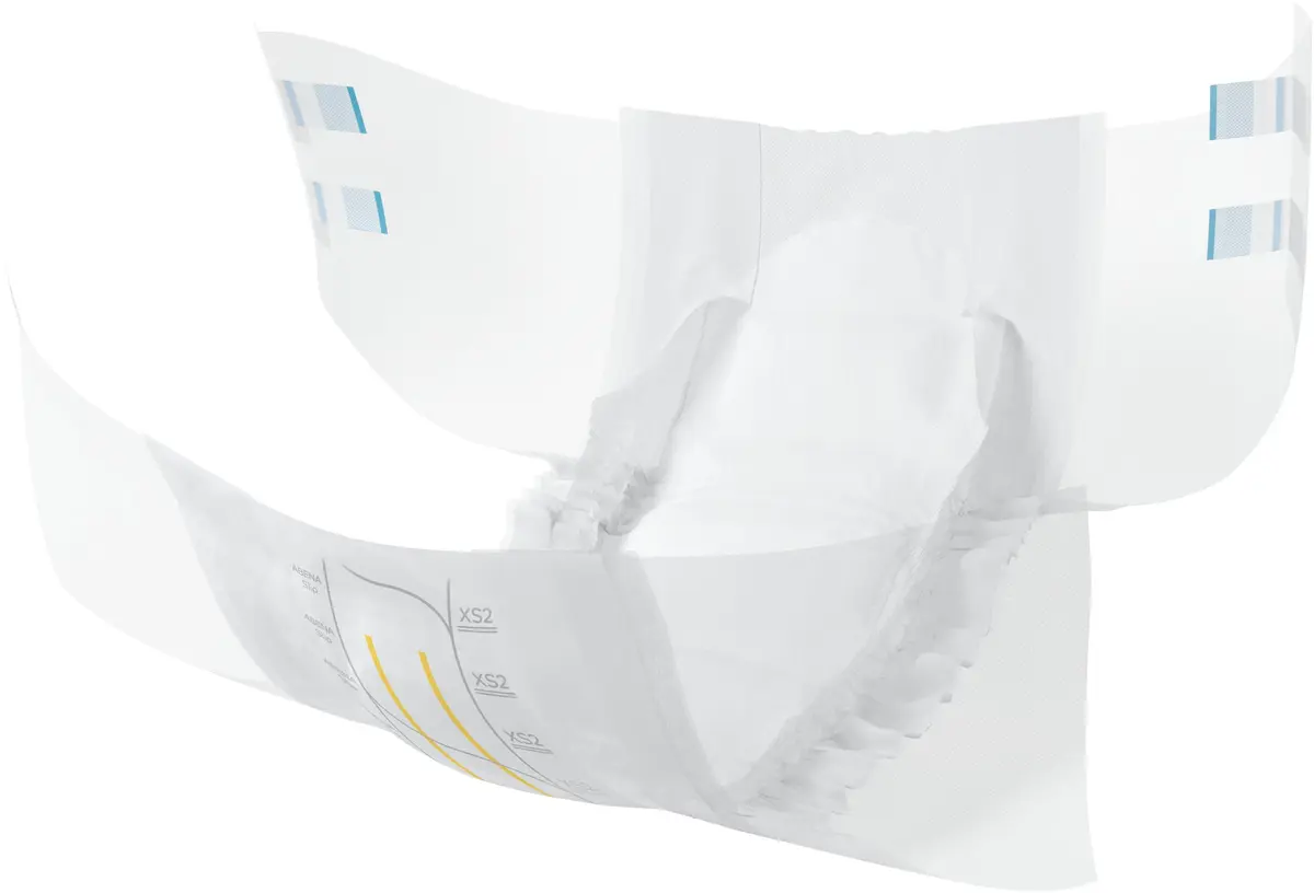 Abena Adult Diapers XS2 | Heavy Absorbency, Breathable, 128 Count - view 2