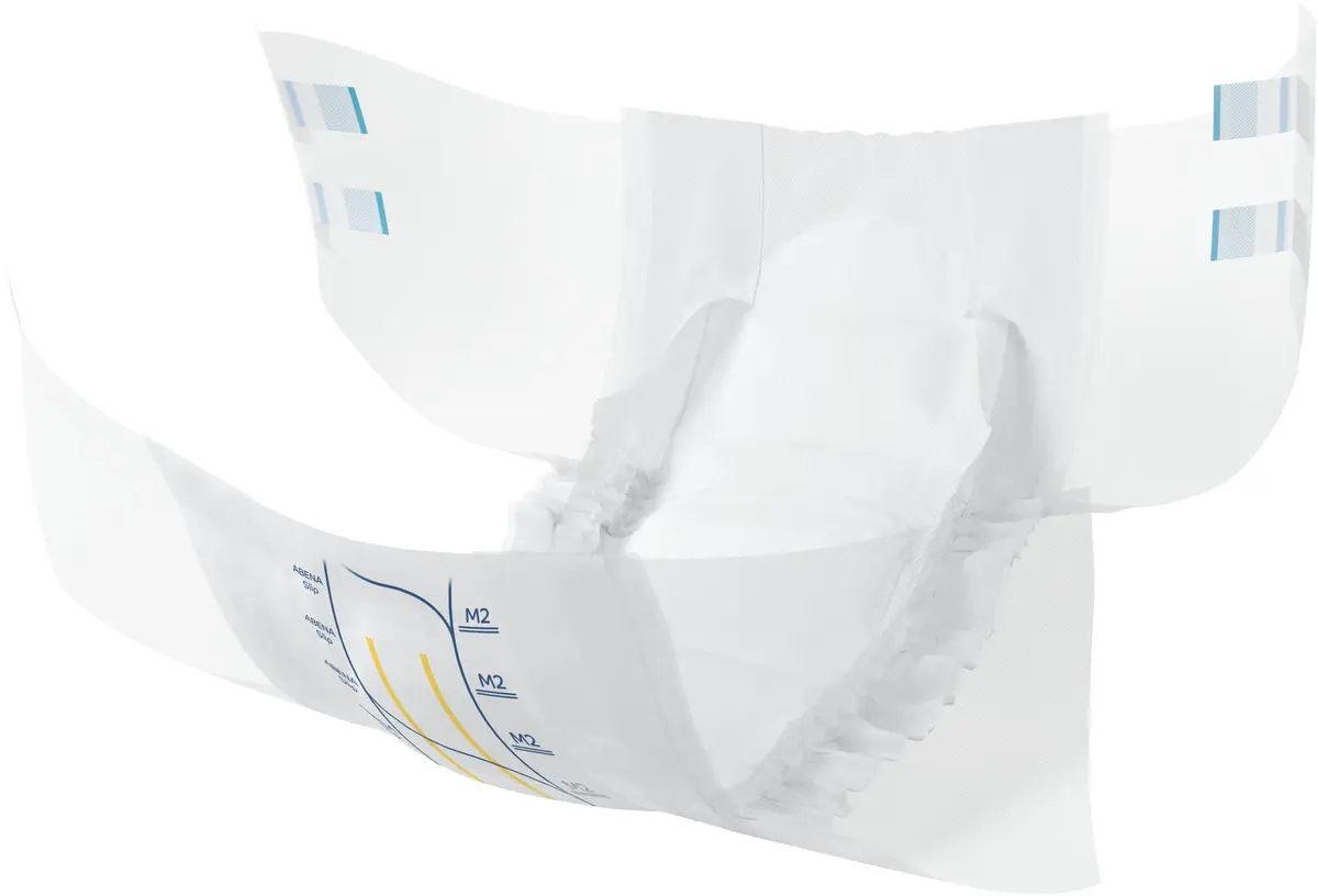 Abena Slip Premium Incontinence Briefs Medium | Level 2, 24 Count, Breathable & Leakproof - view 2