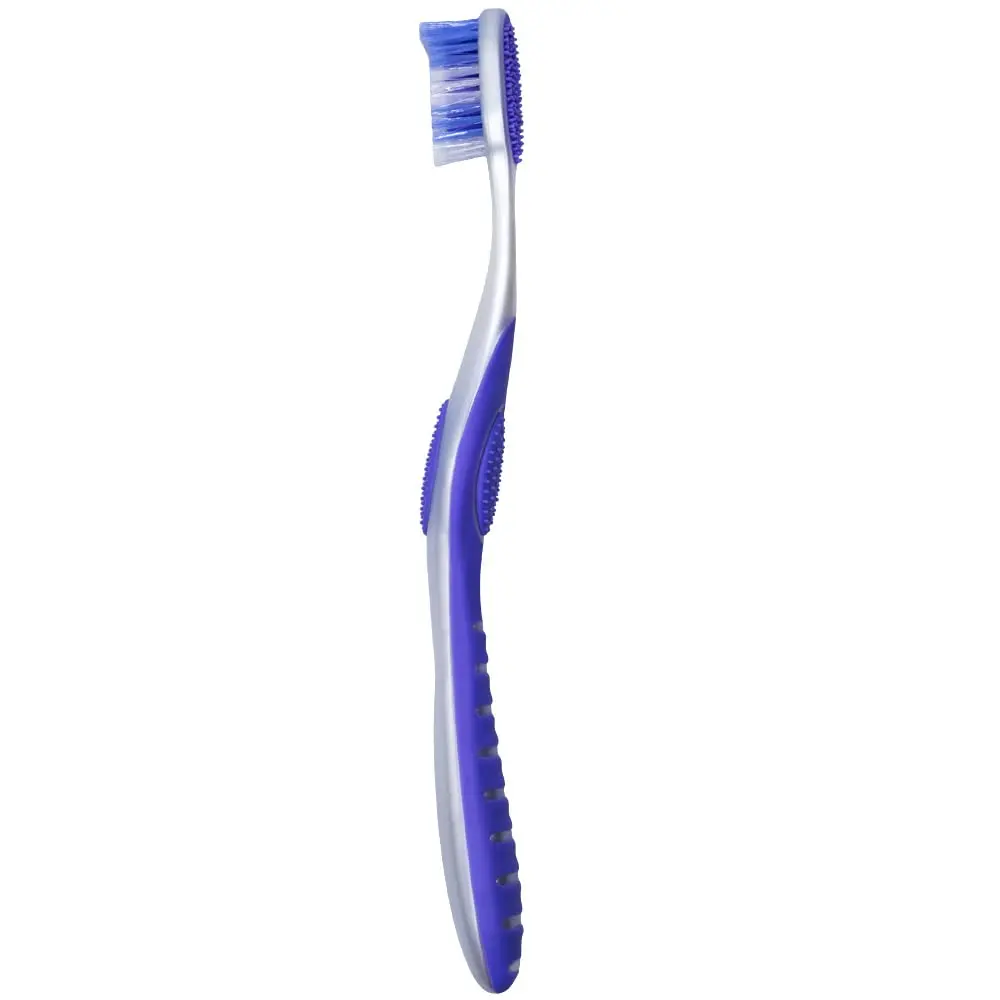 Colgate 360 Enamel Health Sensitive Toothbrush, Compact Head, Extra Soft - Pack of 6 | 48% Softer Bristles for Sensitive Teeth & Gums - view 8