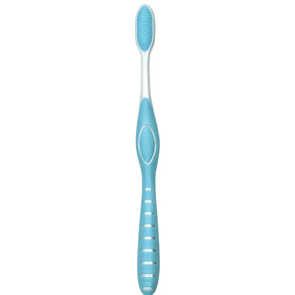 Colgate 360 Enamel Health Sensitive Toothbrush, Compact Head, Extra Soft - Pack of 6 | 48% Softer Bristles for Sensitive Teeth & Gums - view 4