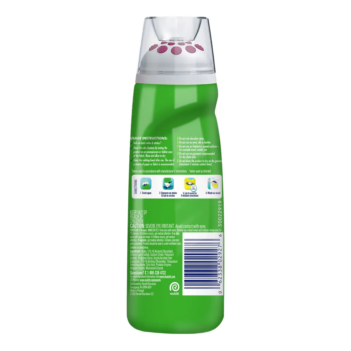 Spray 'n Wash Max Gel Stain Stick 6.7 oz | Deep stain removal for laundry - view 2