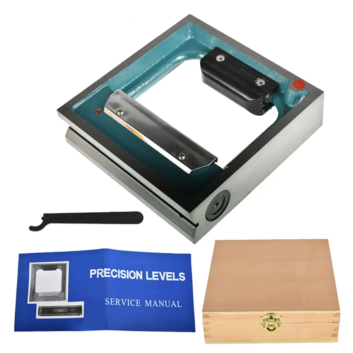 mitoharet 6x1-1/2x 6 In Precision Machinst Spirit Level | Accurate Carbon Steel Level for Home & Workshop - main product image