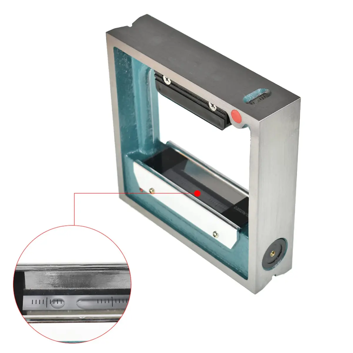 mitoharet 6x1-1/2x 6 In Precision Machinst Spirit Level | Accurate Carbon Steel Level for Home & Workshop - view 4