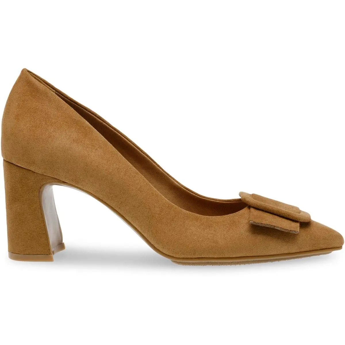 Anne Klein Baretta Heels for Women - 90-Degree Flexibility - Textile Upper - Breathable Textile Lining Sand 8 M | Stylish & Comfortable - view 8