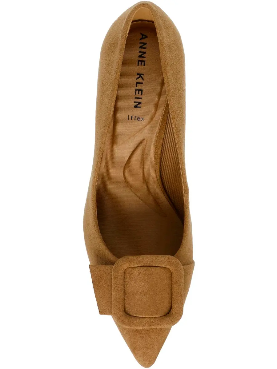 Anne Klein Baretta Heels for Women - 90-Degree Flexibility - Textile Upper - Breathable Textile Lining Sand 8 M | Stylish & Comfortable - view 10