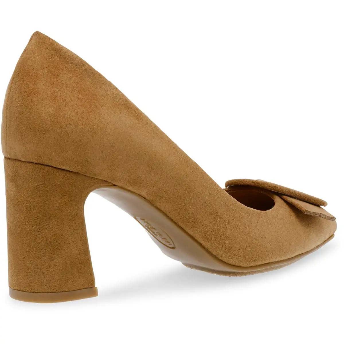 Anne Klein Baretta Heels for Women - 90-Degree Flexibility - Textile Upper - Breathable Textile Lining Sand 8 M | Stylish & Comfortable - view 2