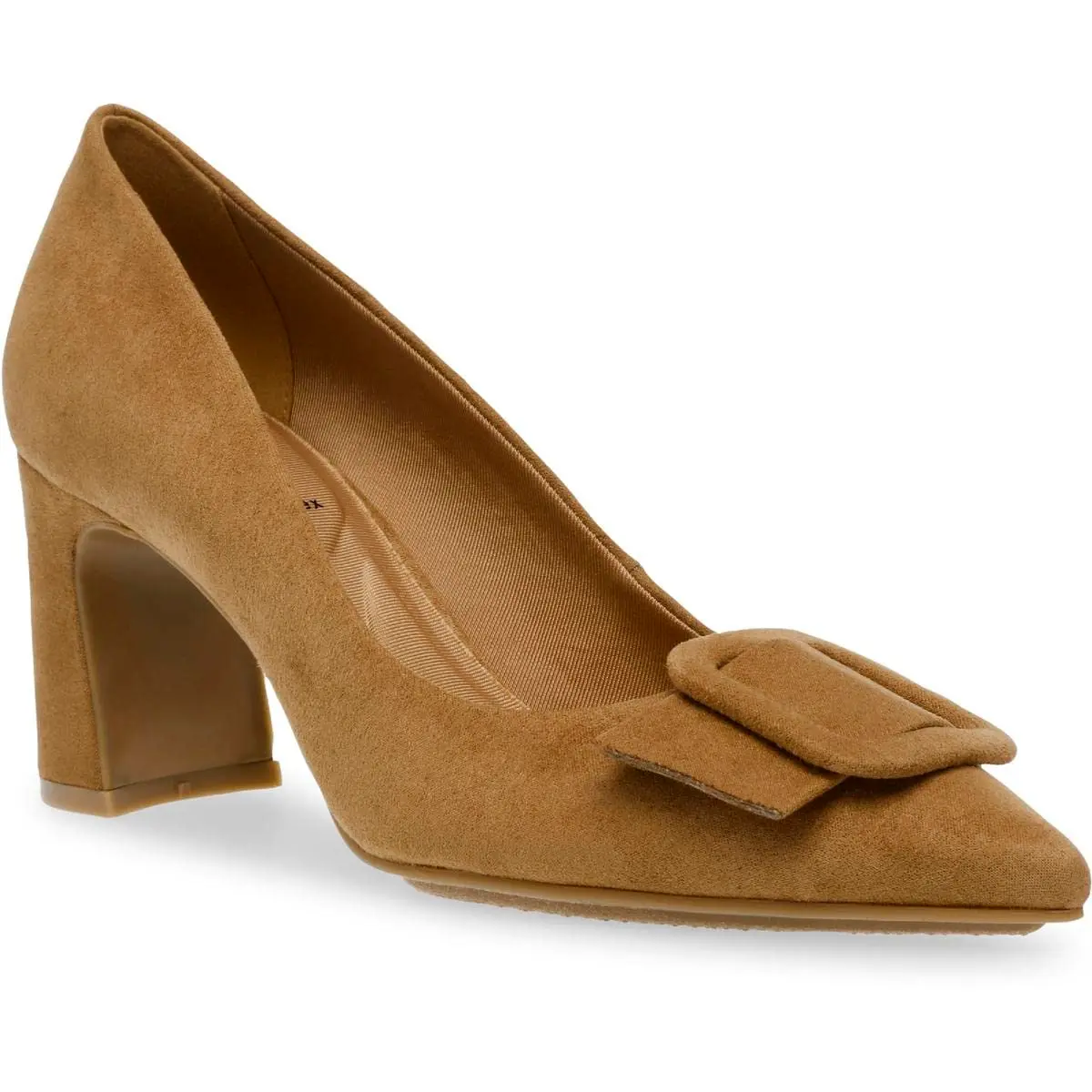 Anne Klein Baretta Heels for Women - 90-Degree Flexibility - Textile Upper - Breathable Textile Lining Sand 8 M | Stylish & Comfortable - view 5